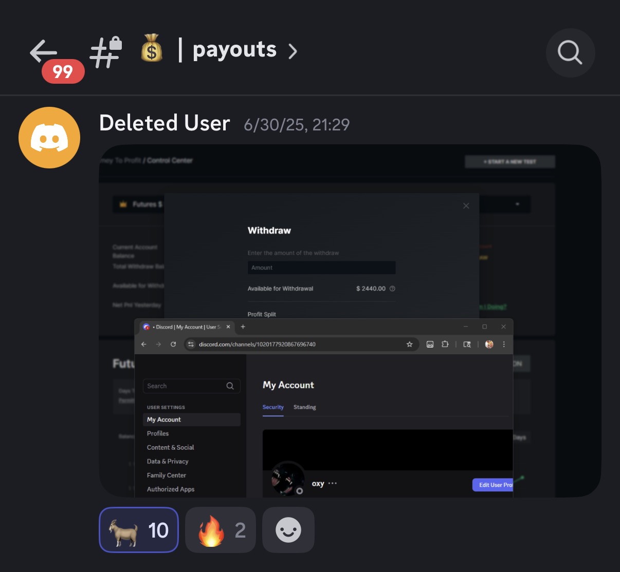 TigTrades Student Result 2