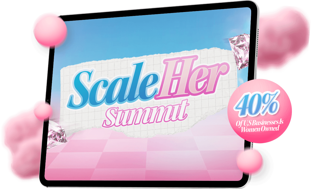 ScaleHER Summit opt-in page preview