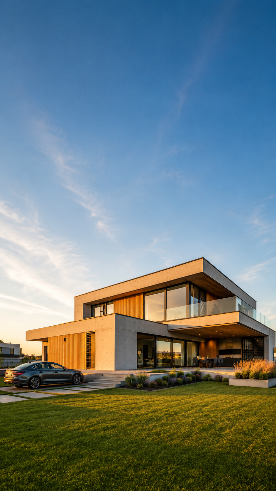 Modern architecture exterior