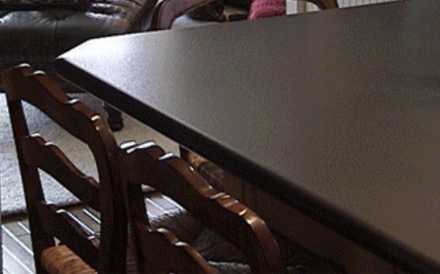 metal countertop dark bronze
