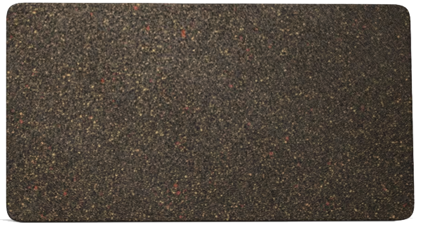 speckled oak powder coating color sample