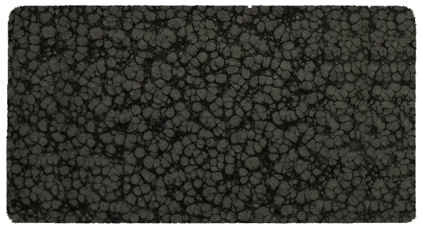 Black Hammertone powder coat sample