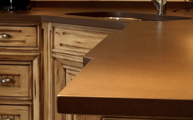 metal countertop