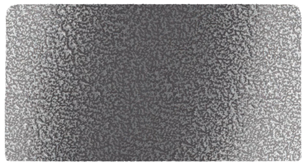 Antique Silver Metallic powder coating color sample