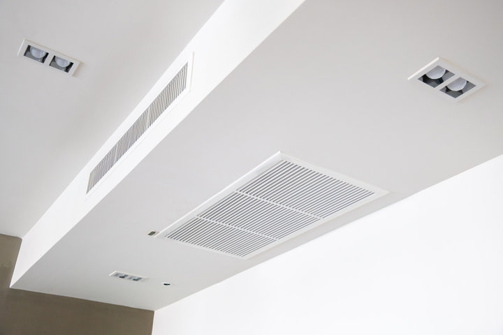 HVAC ceiling vent for whole-home humidifier airflow in Michigan City HVAC ceiling vent for whole-home humidifier airflow in Michigan City
