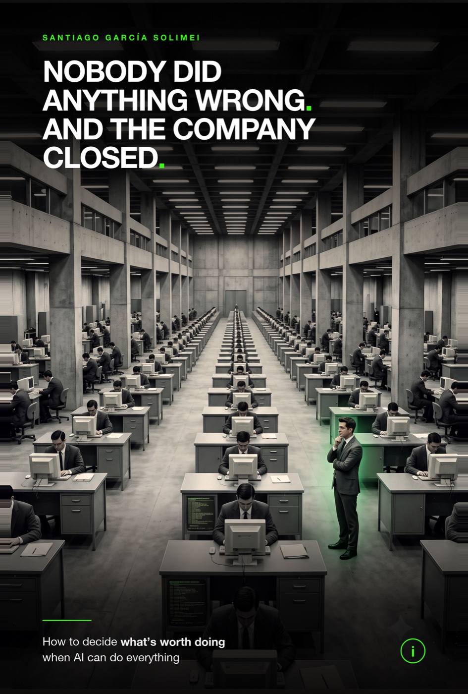 Cover of «Nobody did anything wrong. And the company closed.»