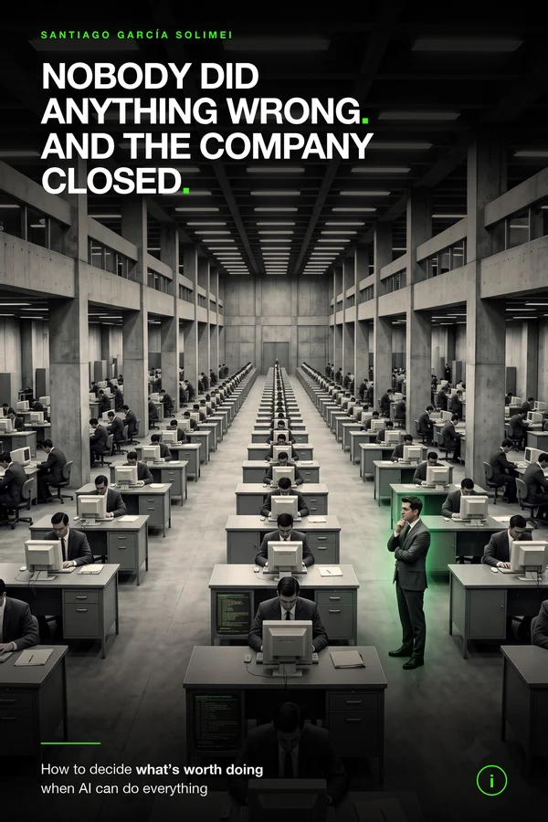Cover of «Nobody did anything wrong. And the company closed.»