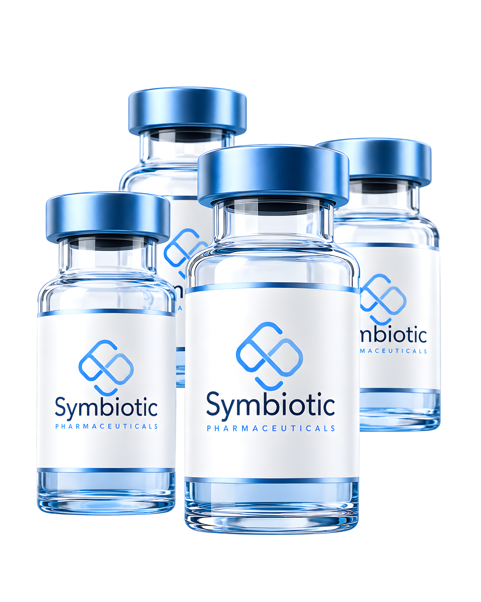 Research peptides in Canada — Symbiotic Pharmaceuticals vials