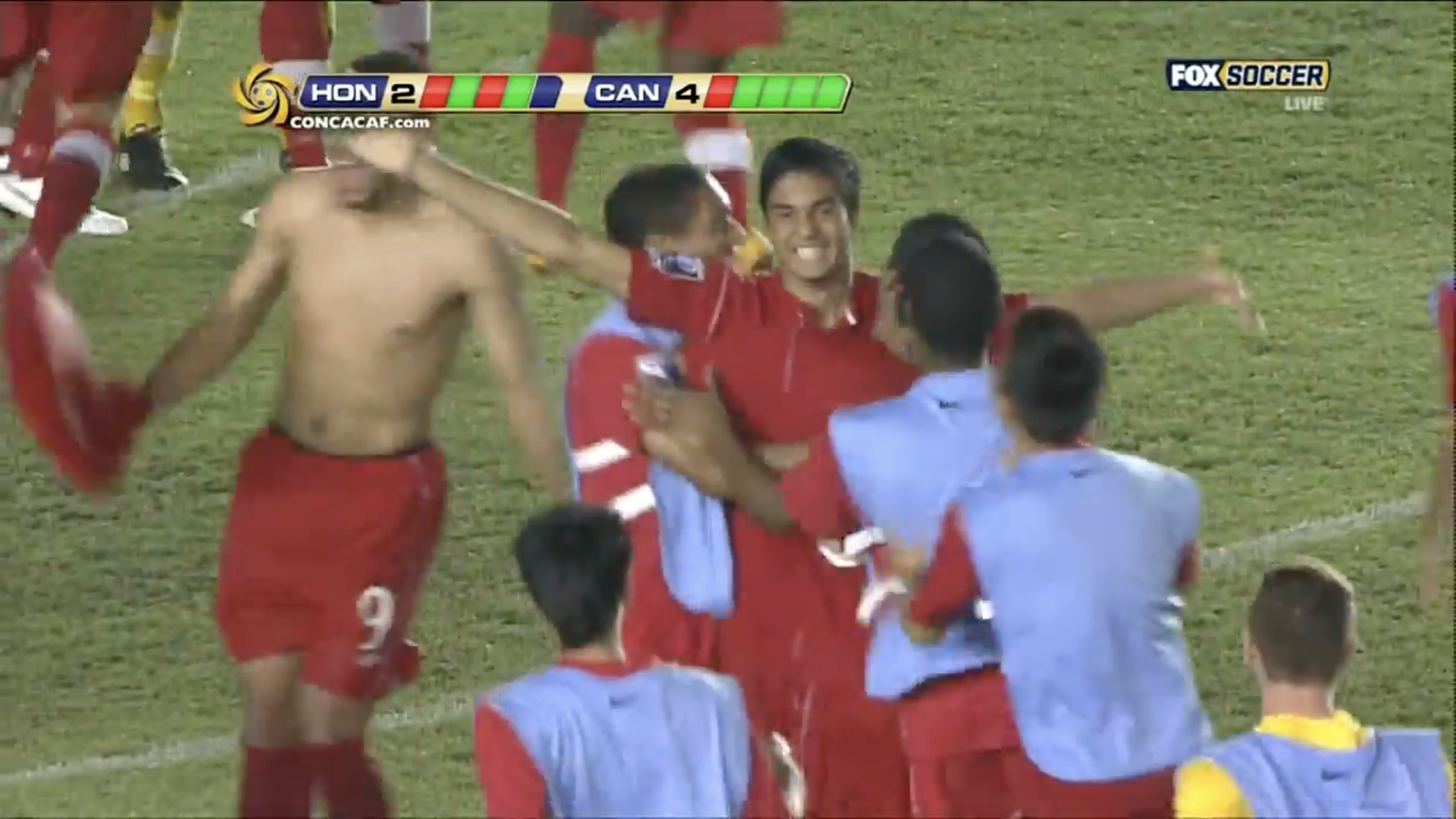 Canada qualifies for World Cup celebration