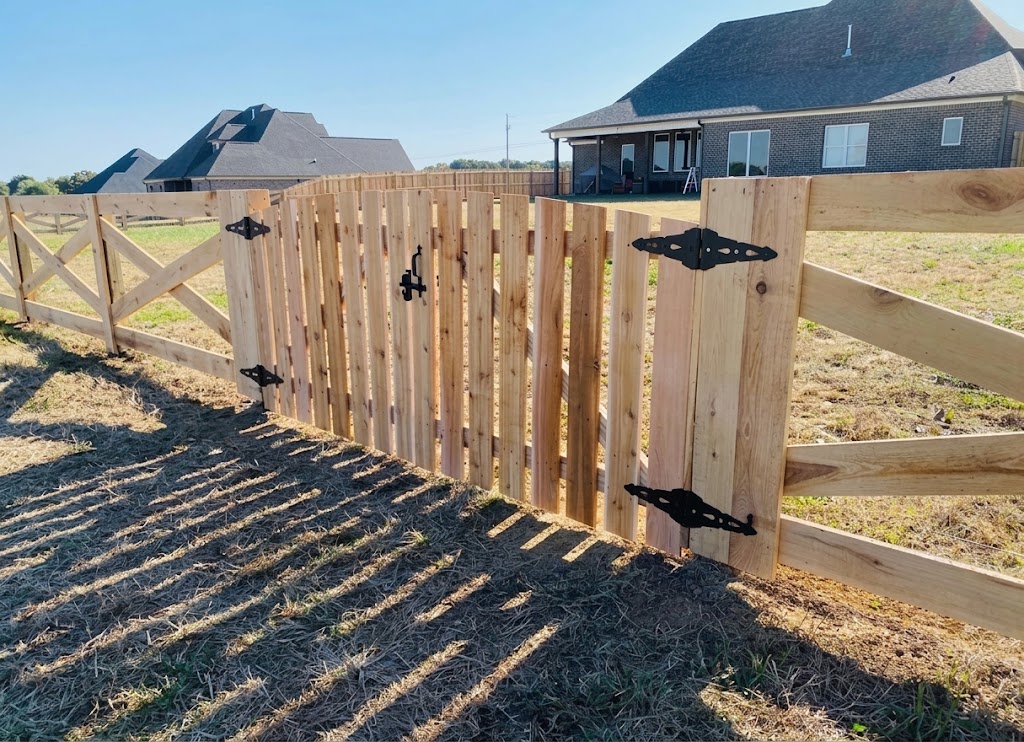 Professional farm-style fence installation for residential and rural properties