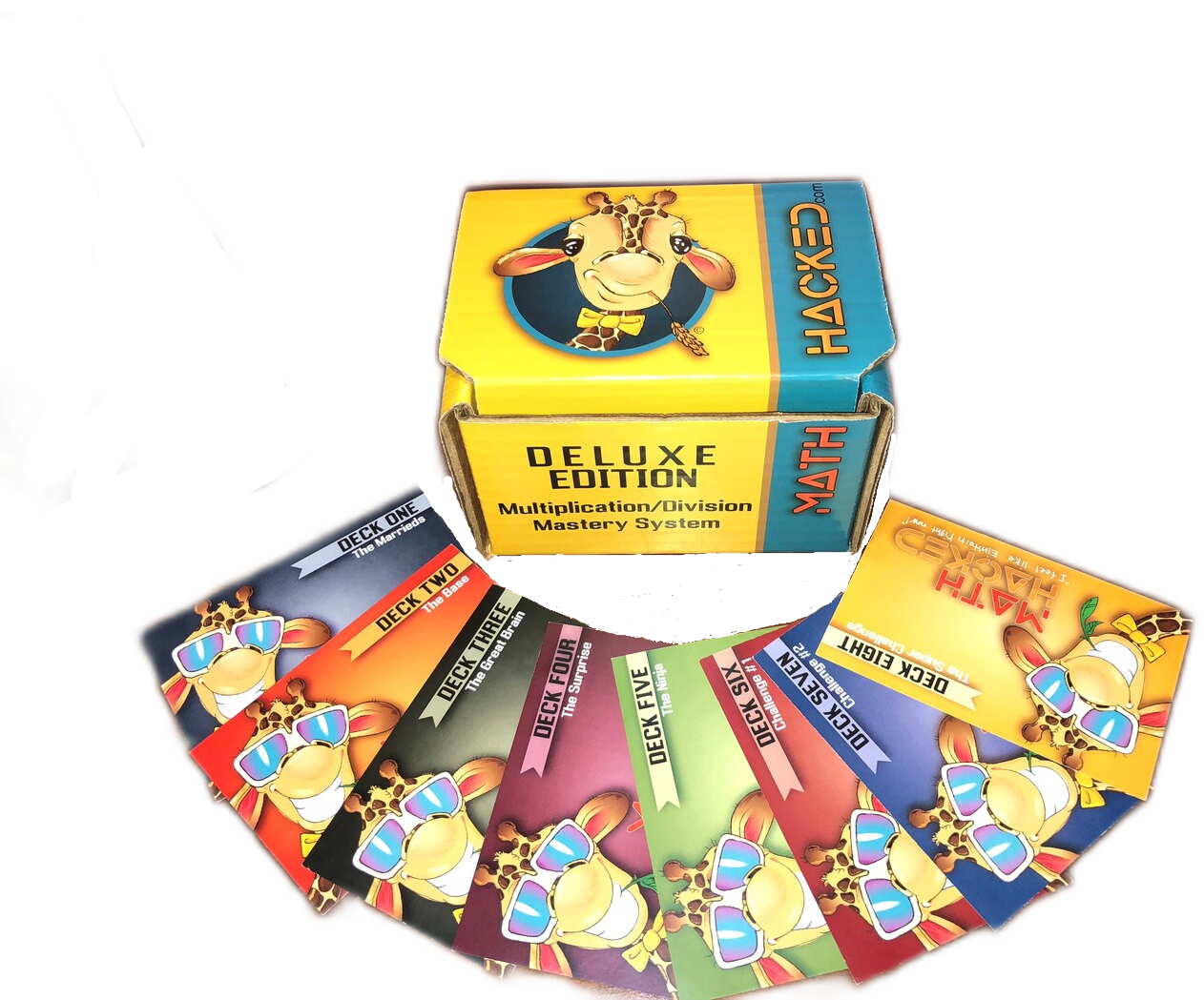 MathHacked Deluxe Edition with all eight decks