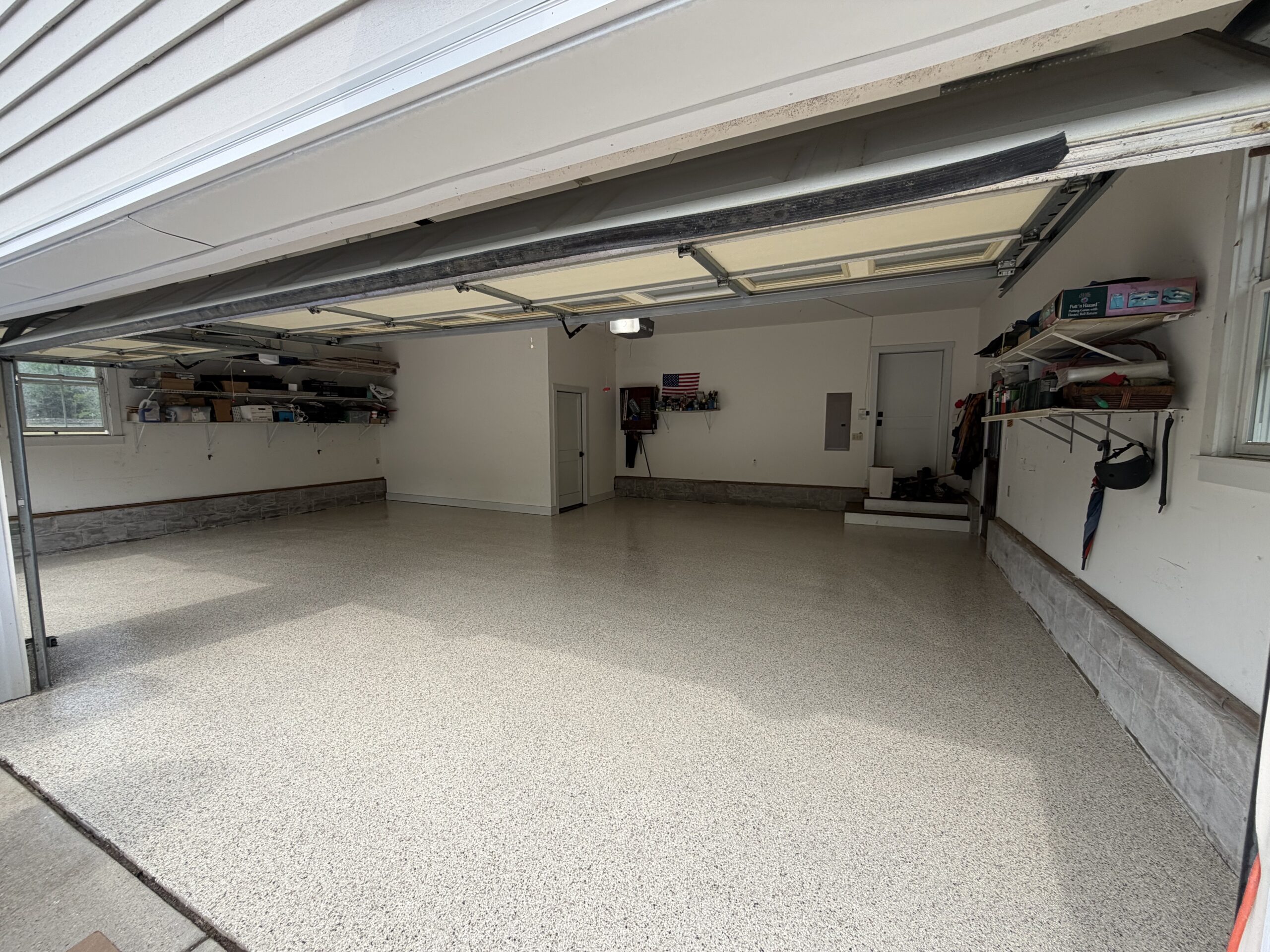 Epoxy flooring completed project