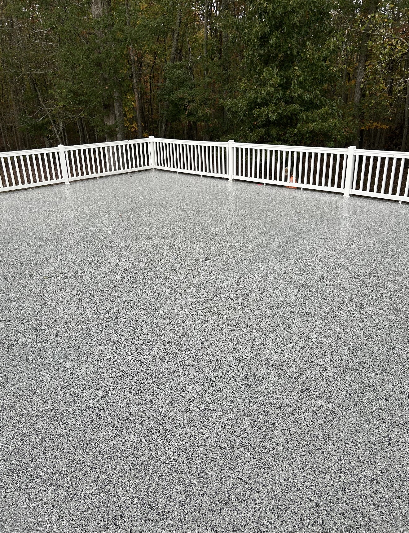 Garage floor coating