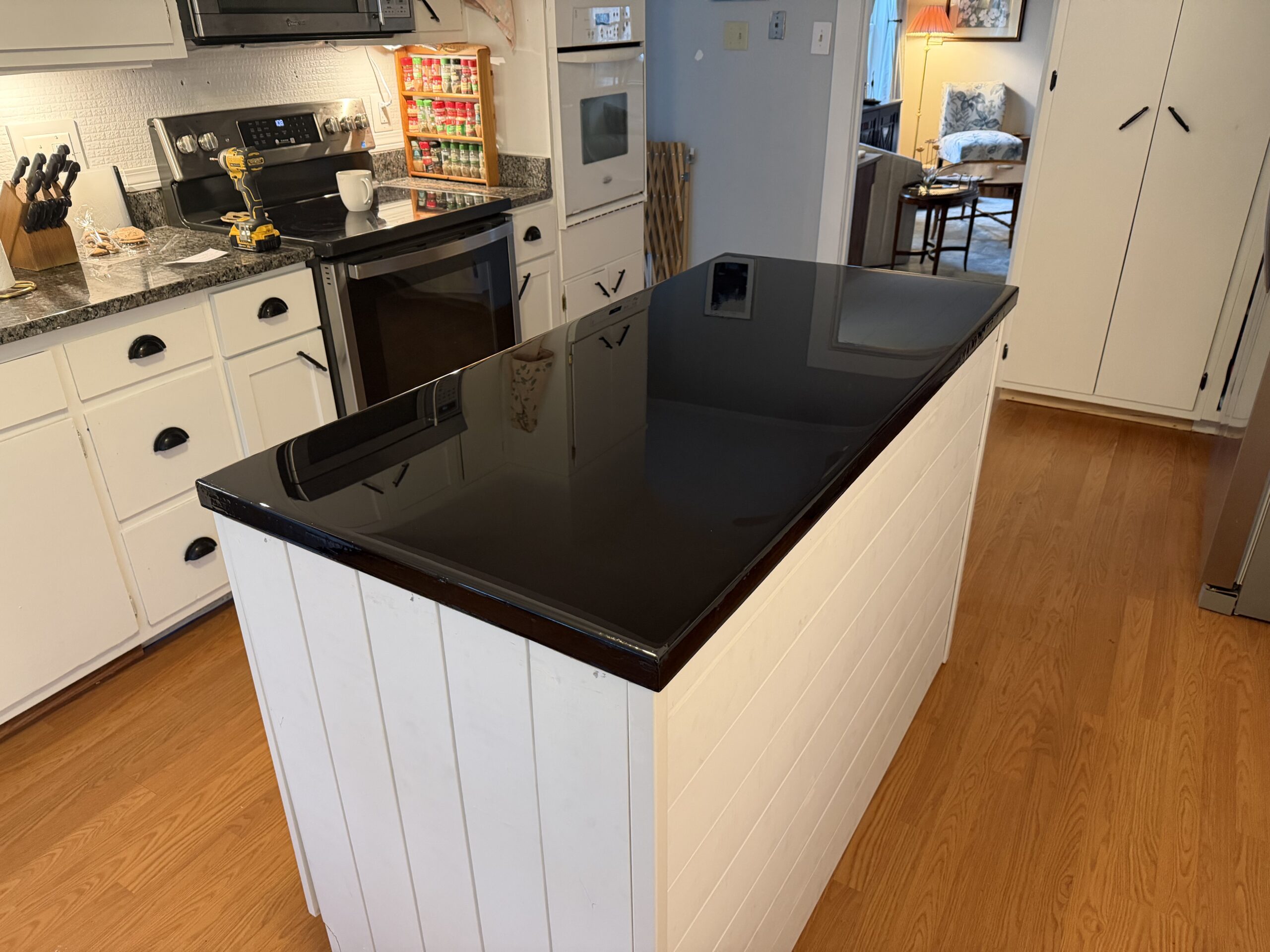 Epoxy flooring installation