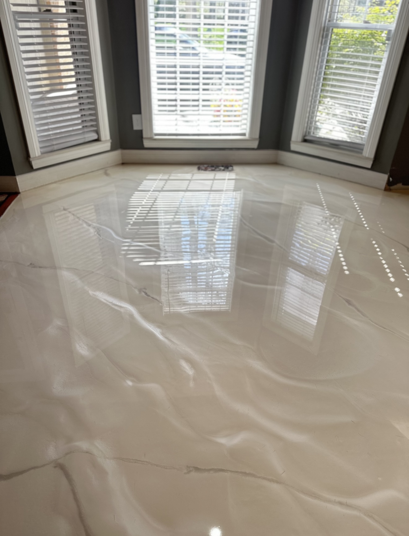 Epoxy floor design