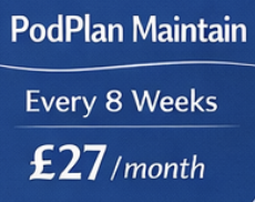 Pod Plan routine podiatry membership at The Hub Glasgow