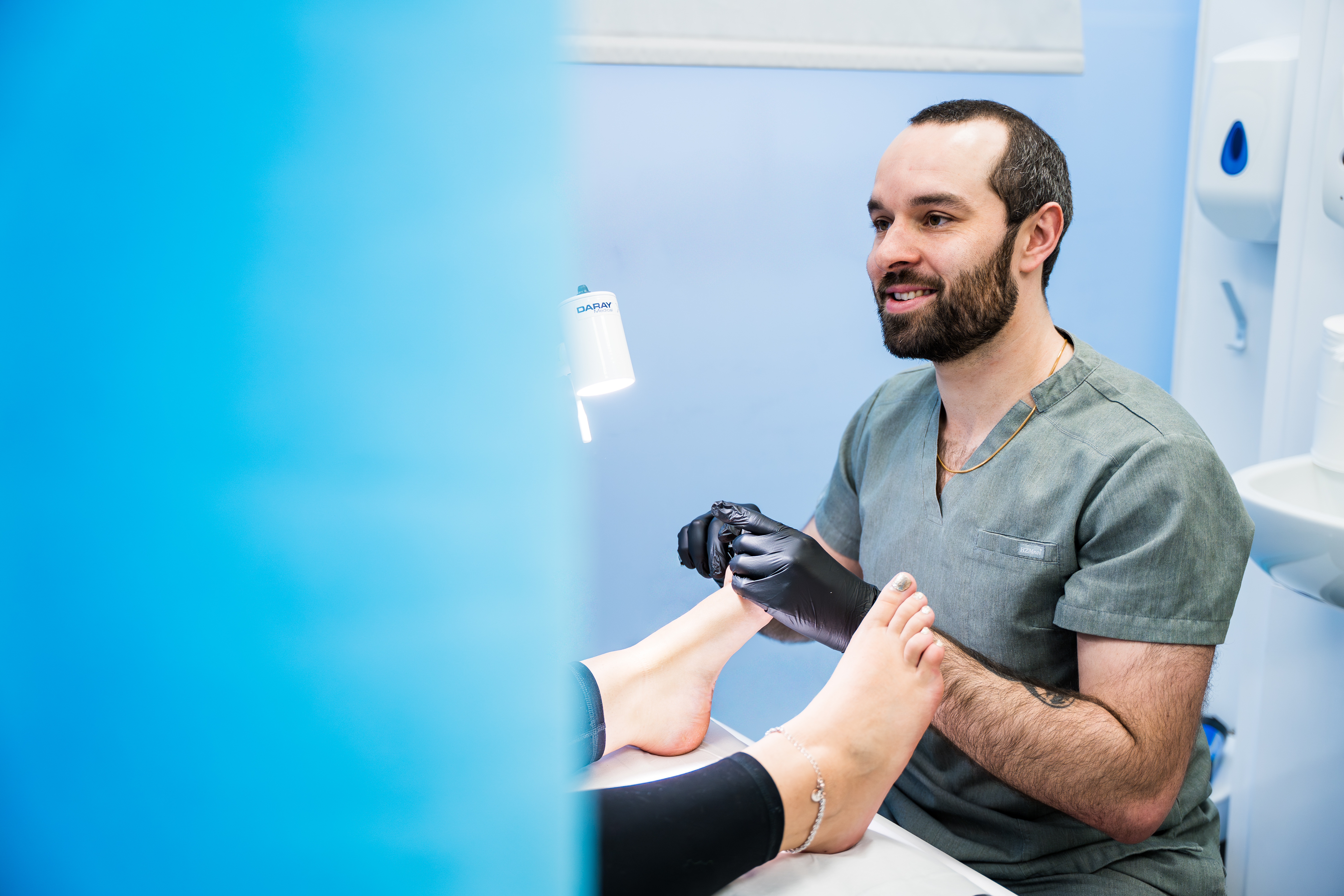 Podiatry appointment at The Hub Glasgow