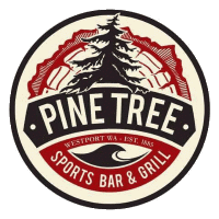 Pine Tree Bar and Grill Logo Westport, Washington