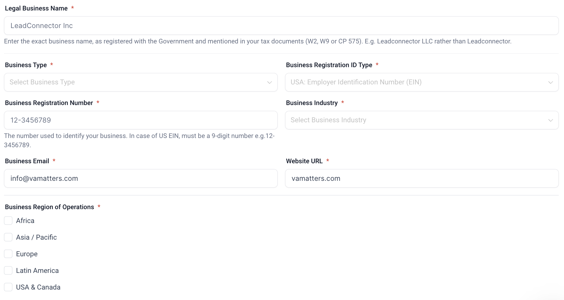  A2P Registration