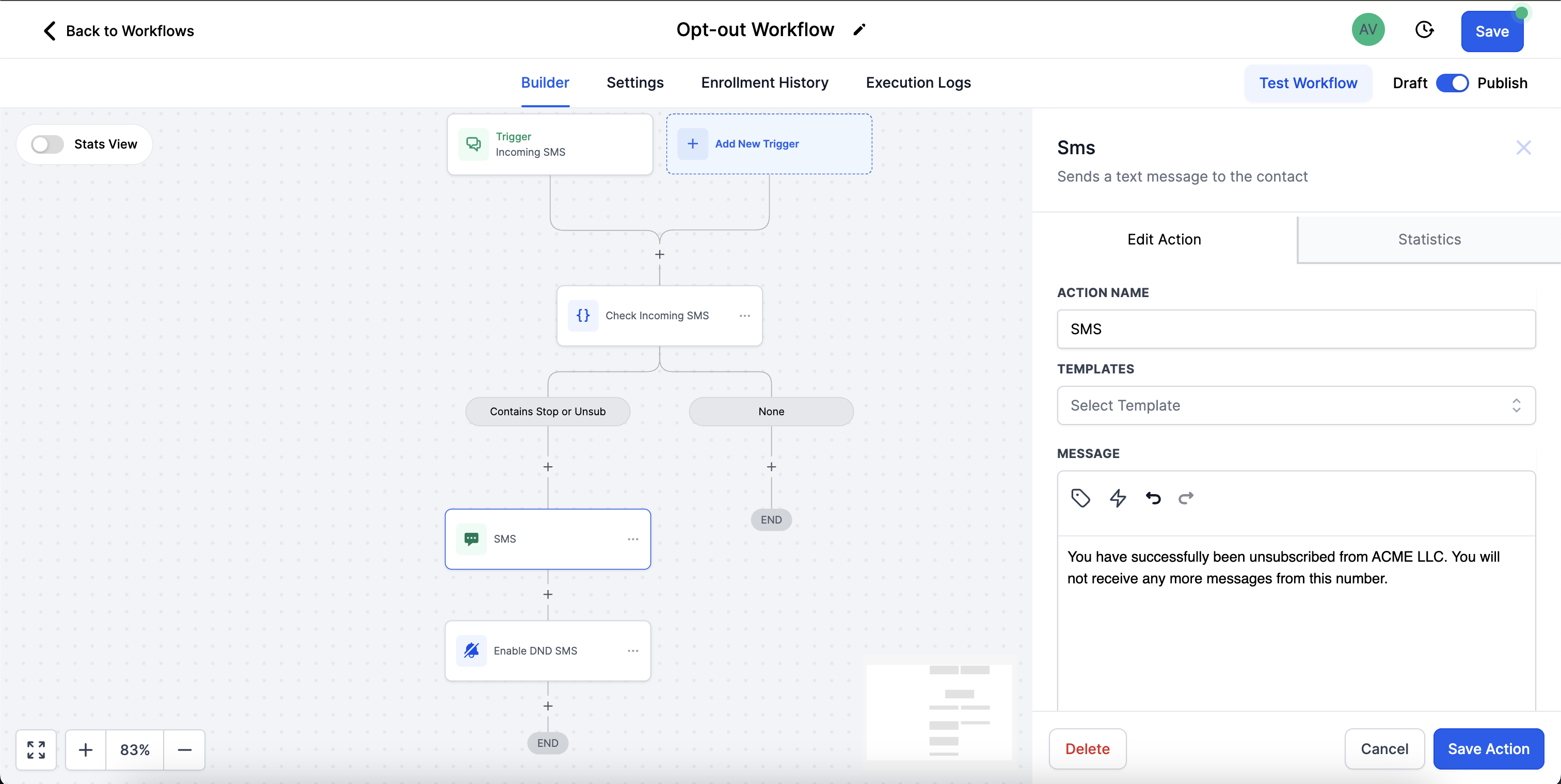 Opt-out Workflow