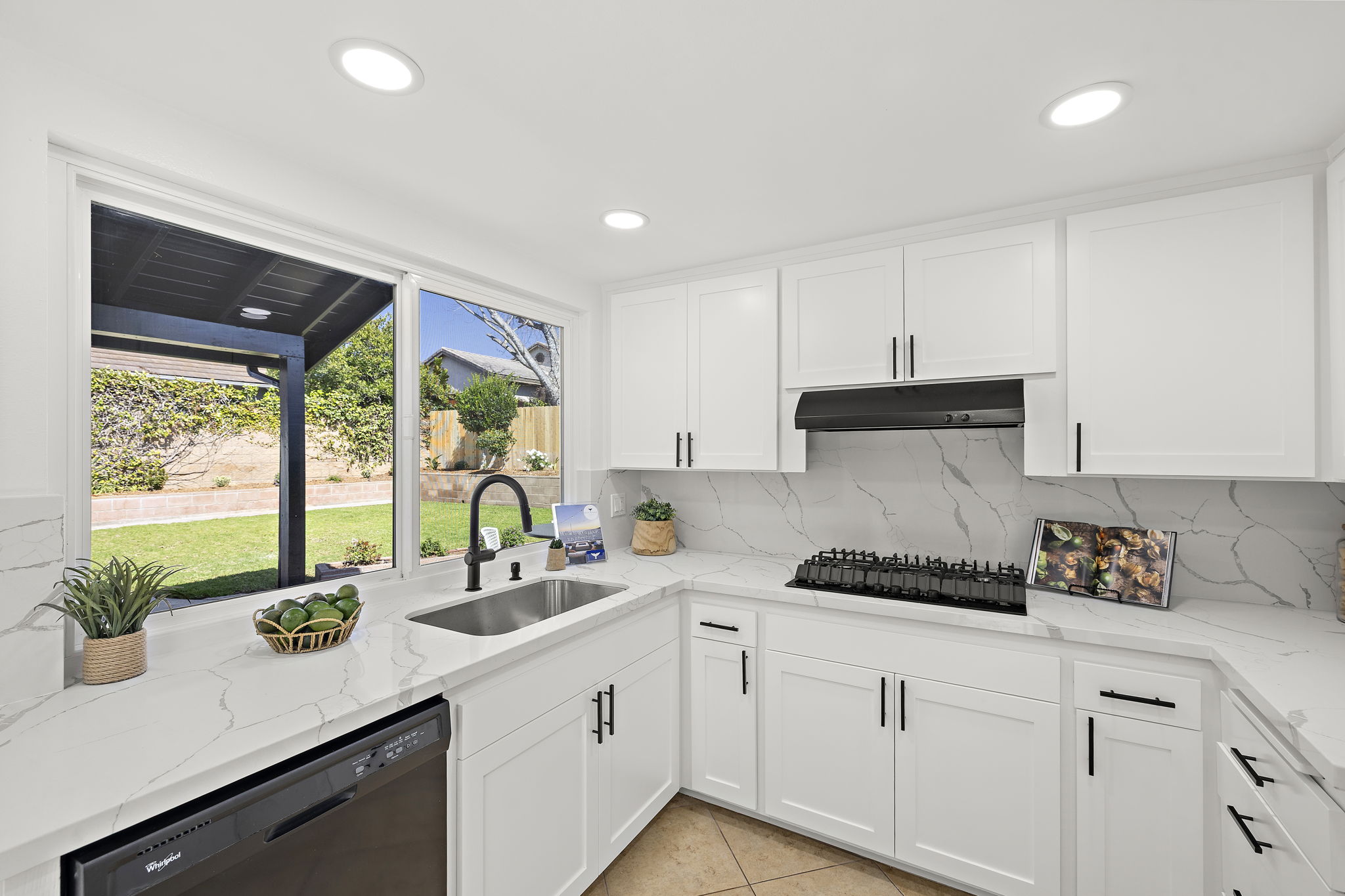 Remodeled kitchen at 3960 Park Drive