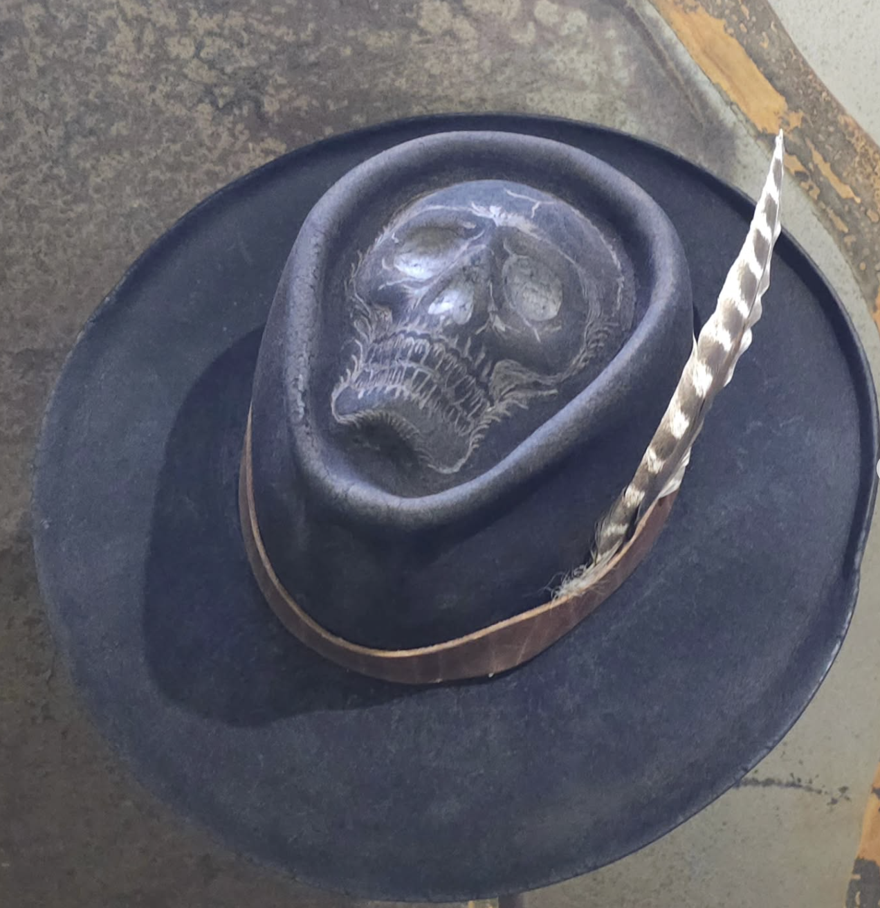 Custom hat by Mahoney Hat Co.