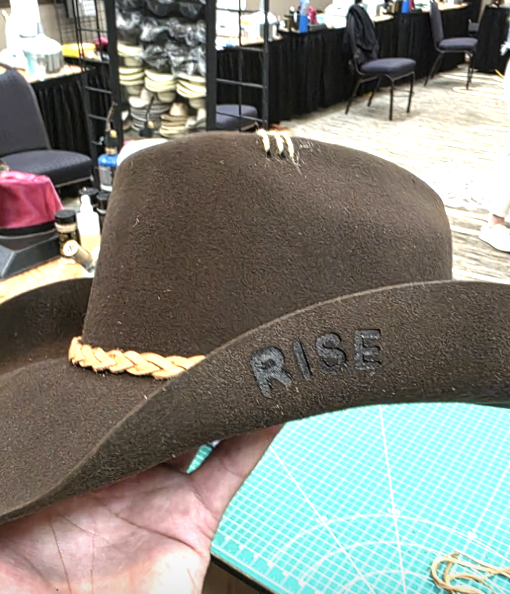 Custom hat by Mahoney Hat Co.