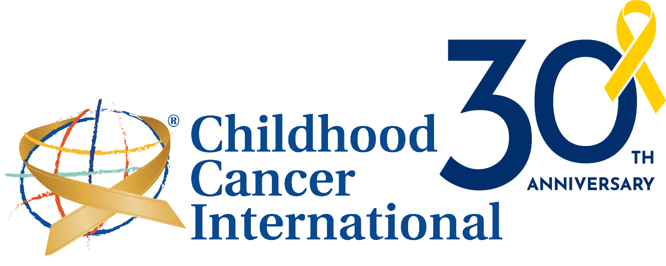 Logo Childhood Cancer International CCI LATAM 30 años