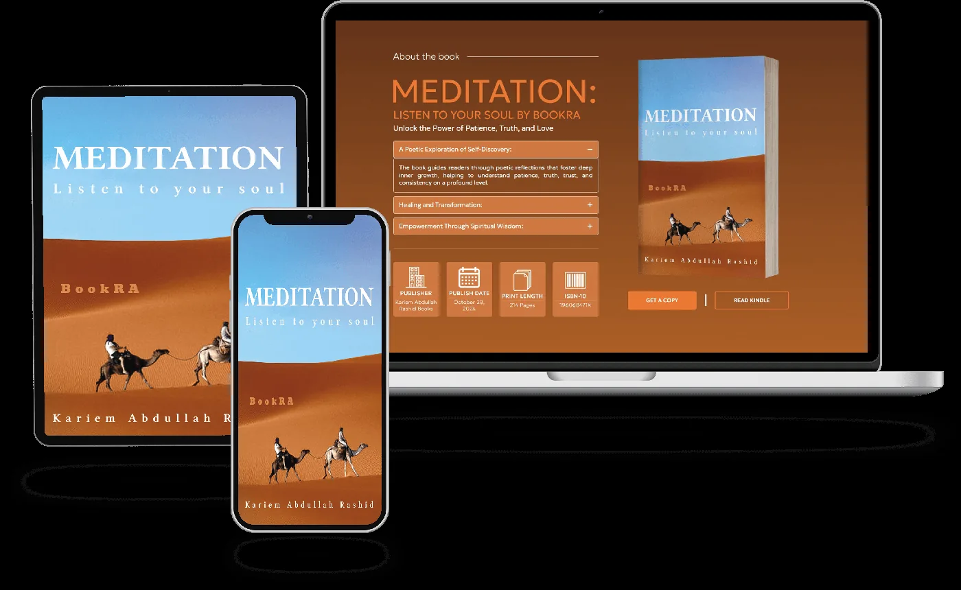 Meditation: Listen to Your Soul on tablet, laptop and phone