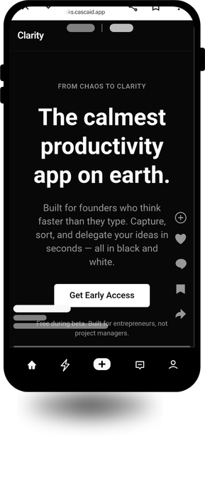 Clarity app