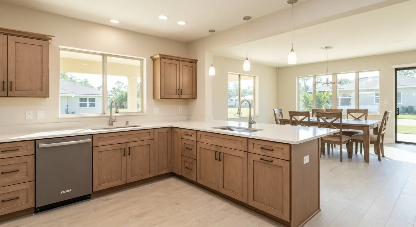 Modern kitchen renovation