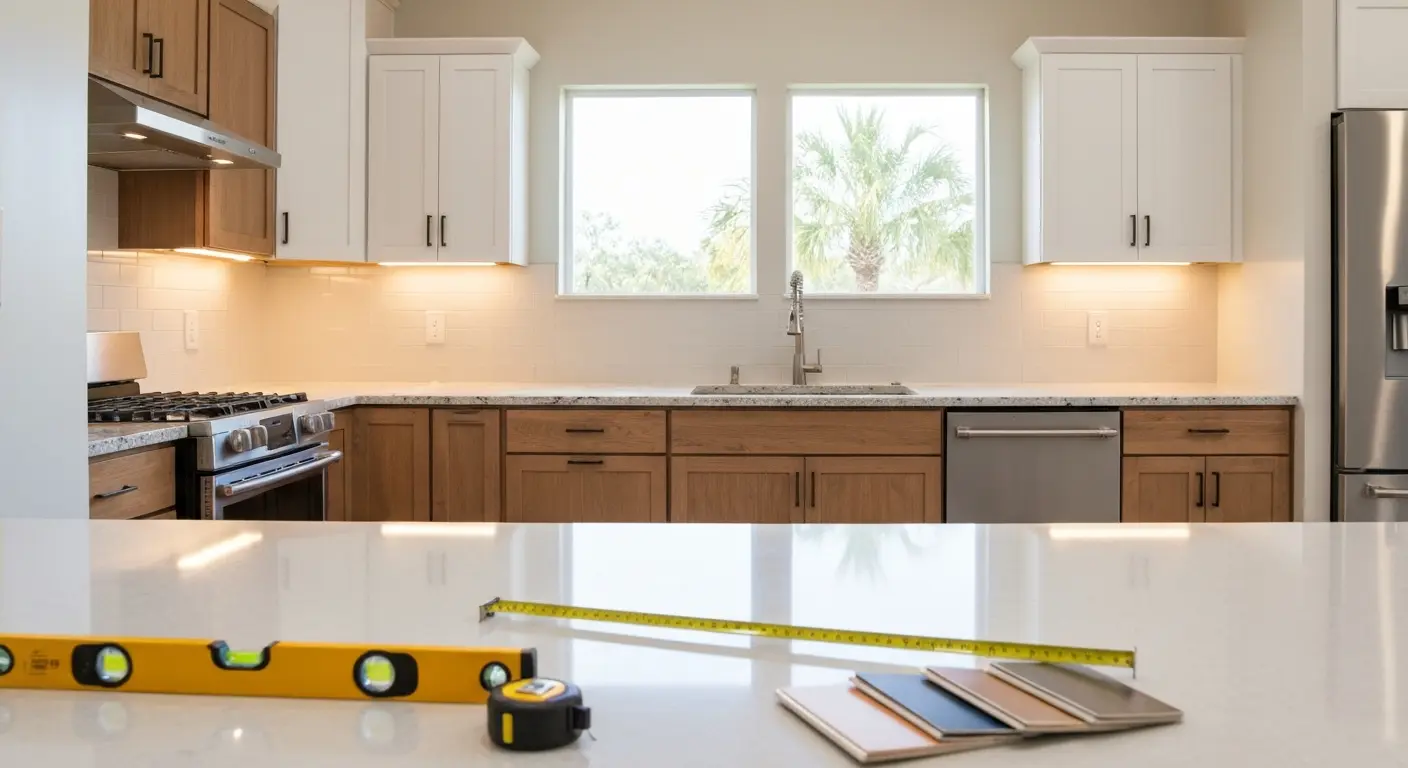 Kitchen remodeling project