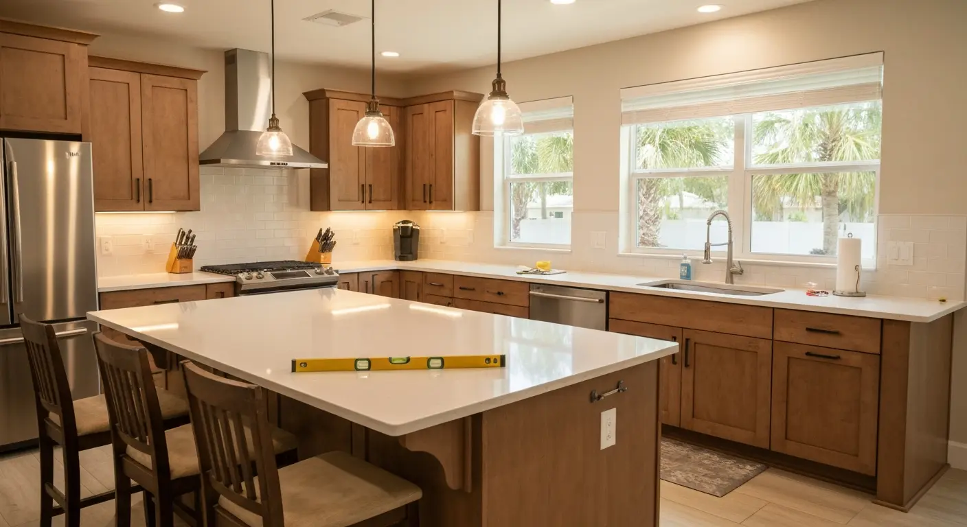 Modern kitchen renovation