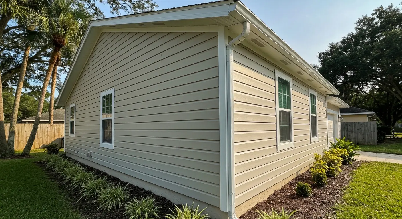 Residential siding installation