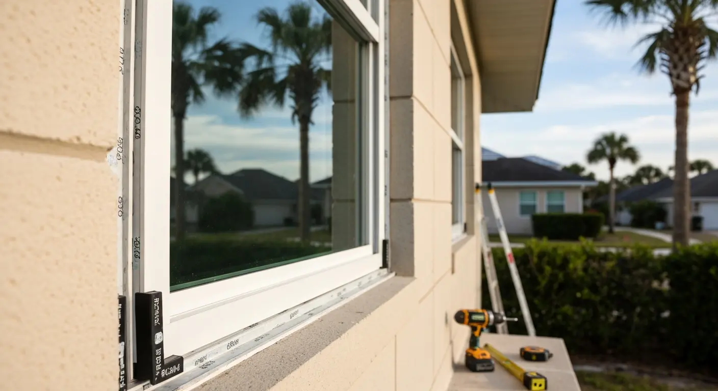 Impact-rated window installation