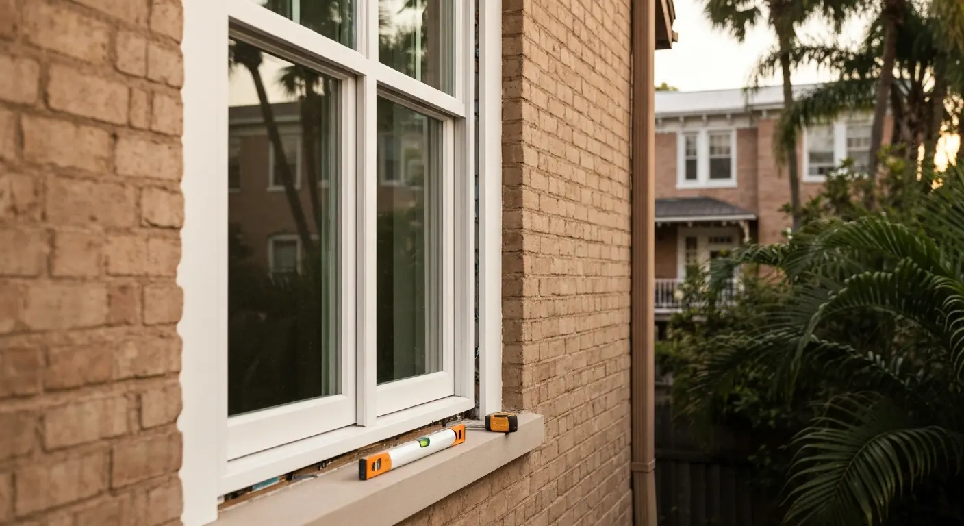 Window installation project