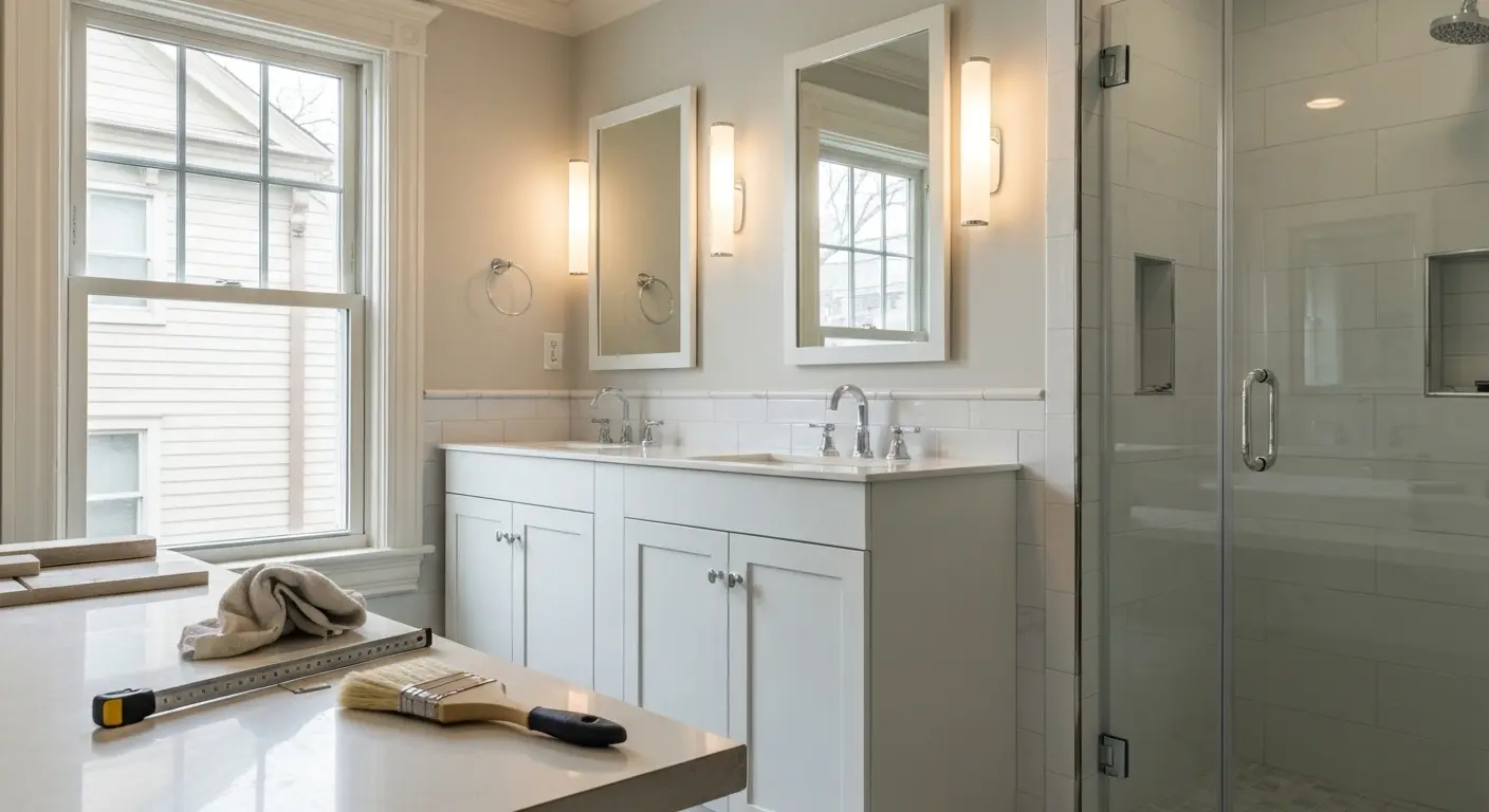 Luxury bathroom upgrade