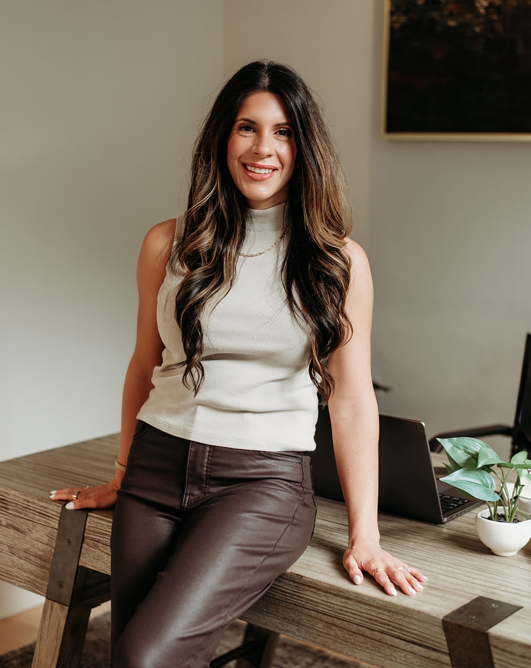Melanie, founder of Ivory Balance Books