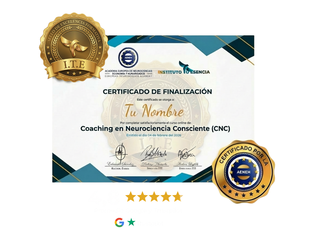 Diploma de Certificación Coach en Neurociencia Consciente