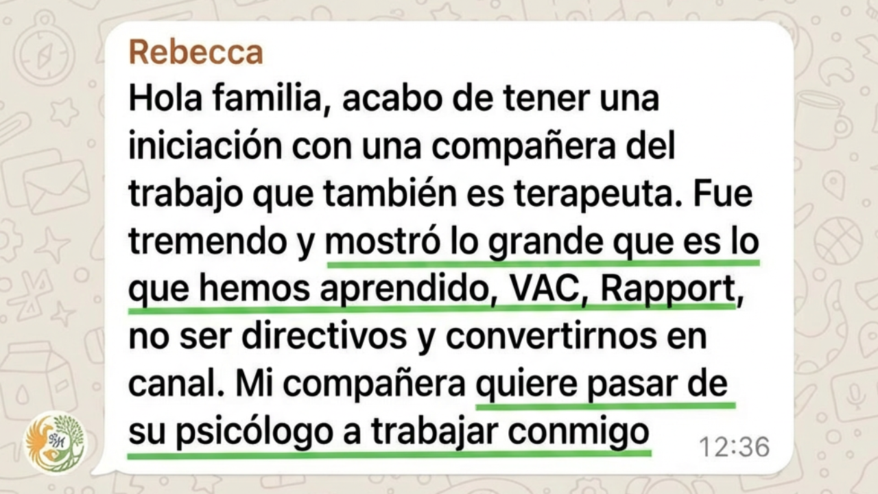 Capturas de mensajes de agradecimiento de alumnos