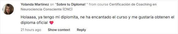 Testimonio — Ya tengo mi diploma
