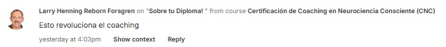 Testimonio — Esto revoluciona el coaching