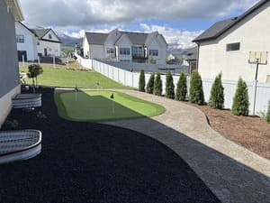 Landscape Install in Mapleton