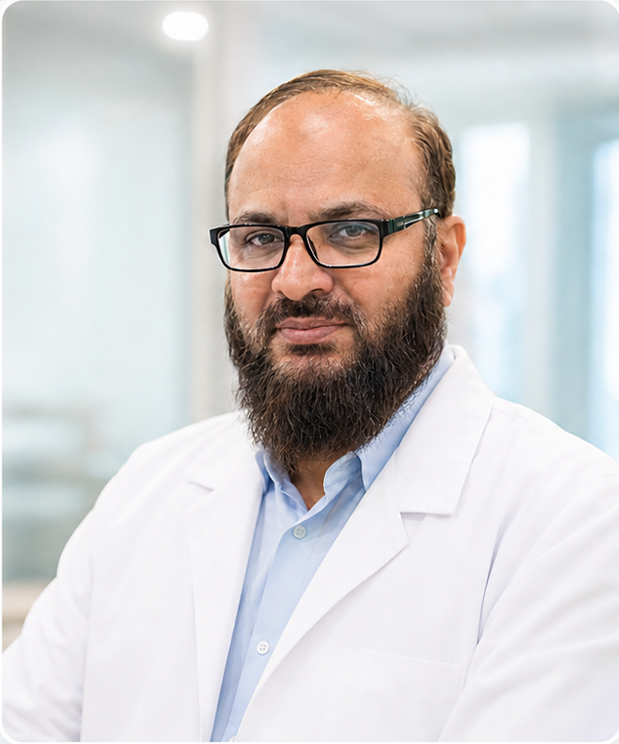 Major Dr. Farrukh Zahoor Kiani, General Physician