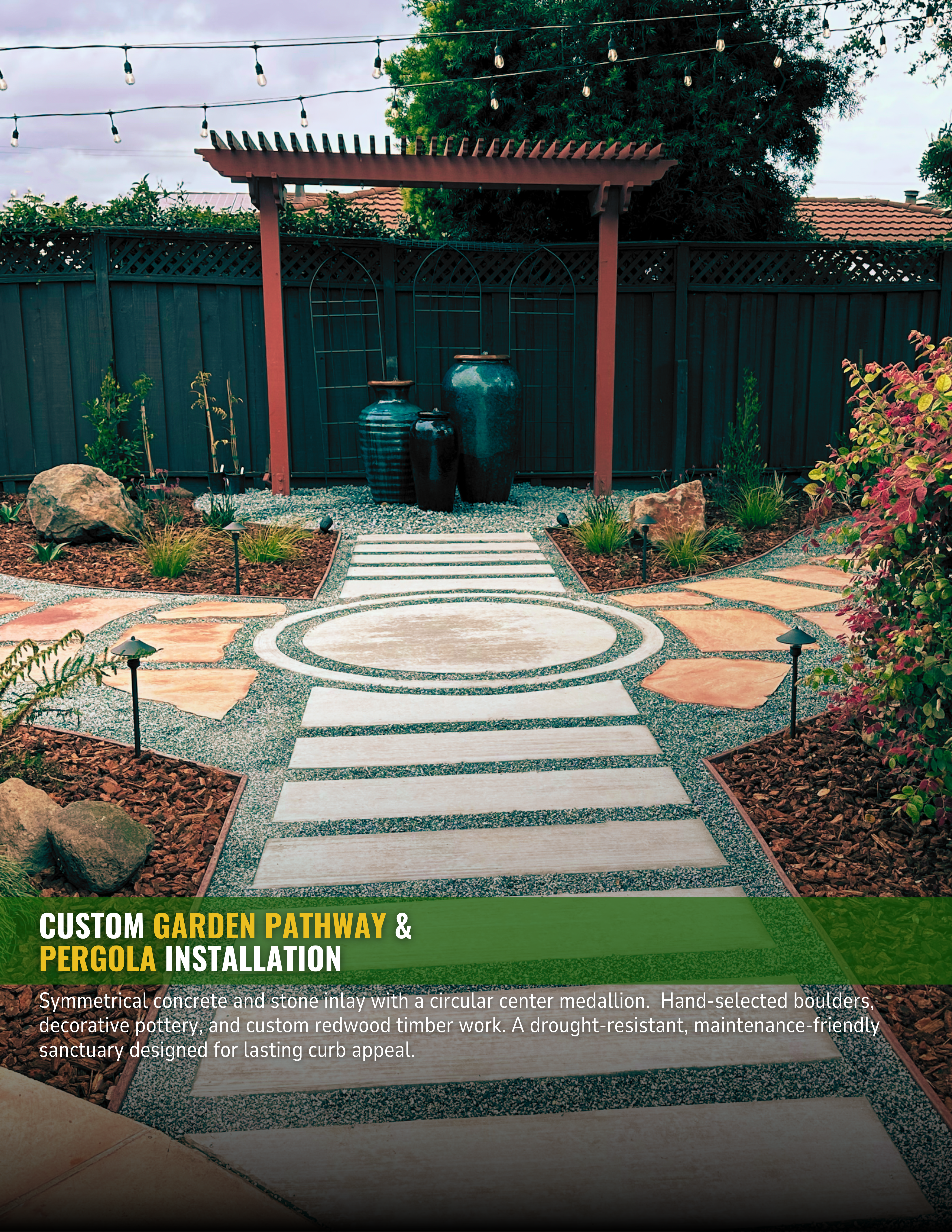 Premium landscaping and turf installation — Tooele County, Utah