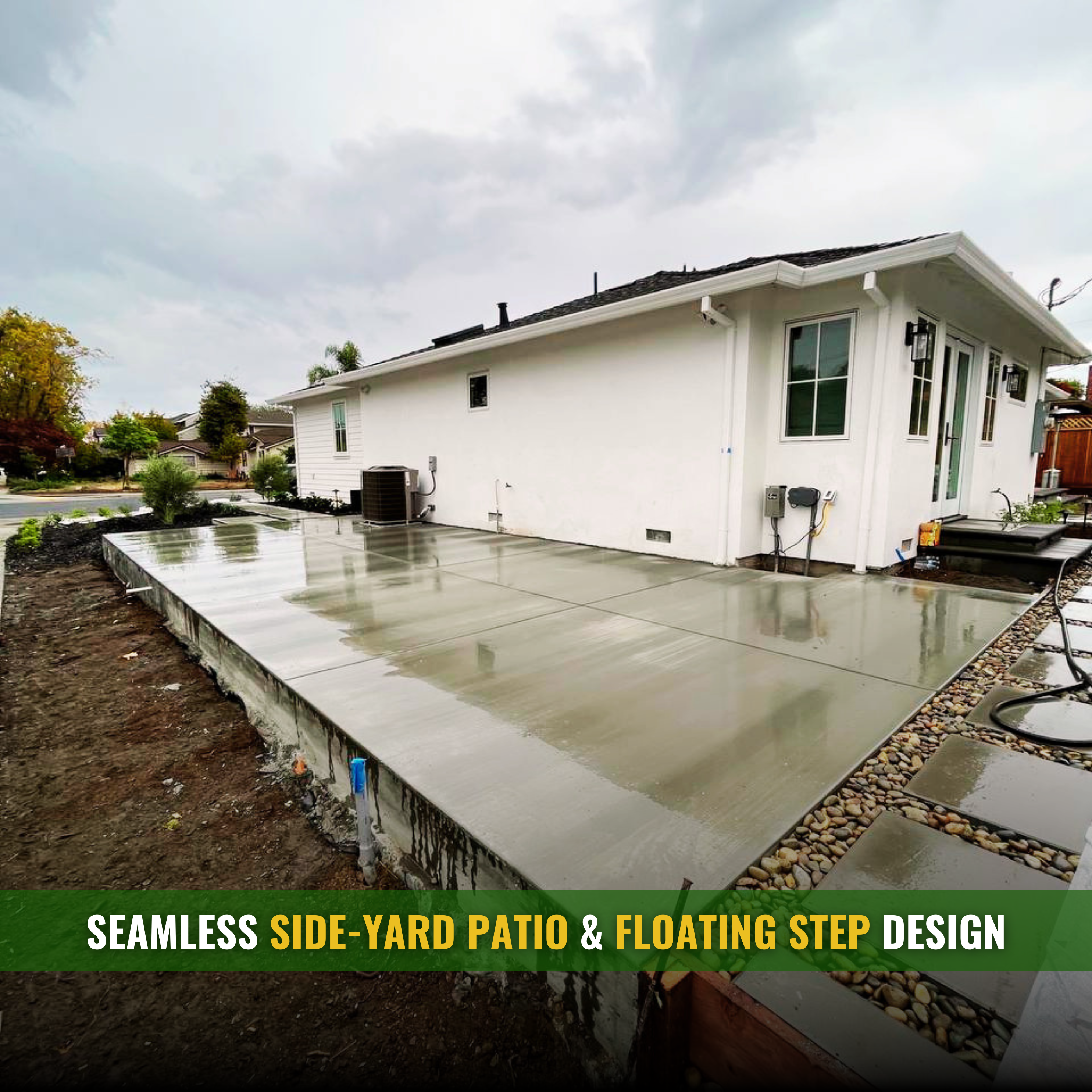 Concrete and landscaping transformation — Summit County, Utah