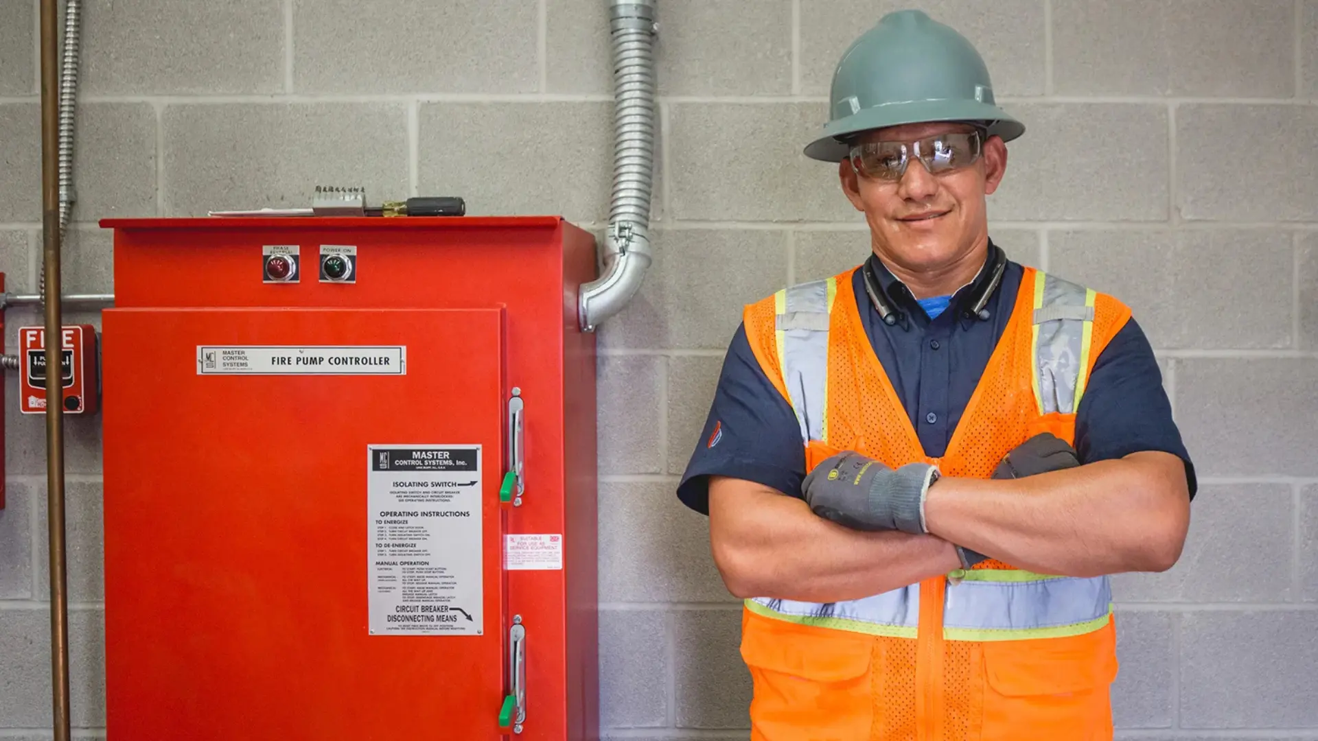 ISAK Fire Protection team at work