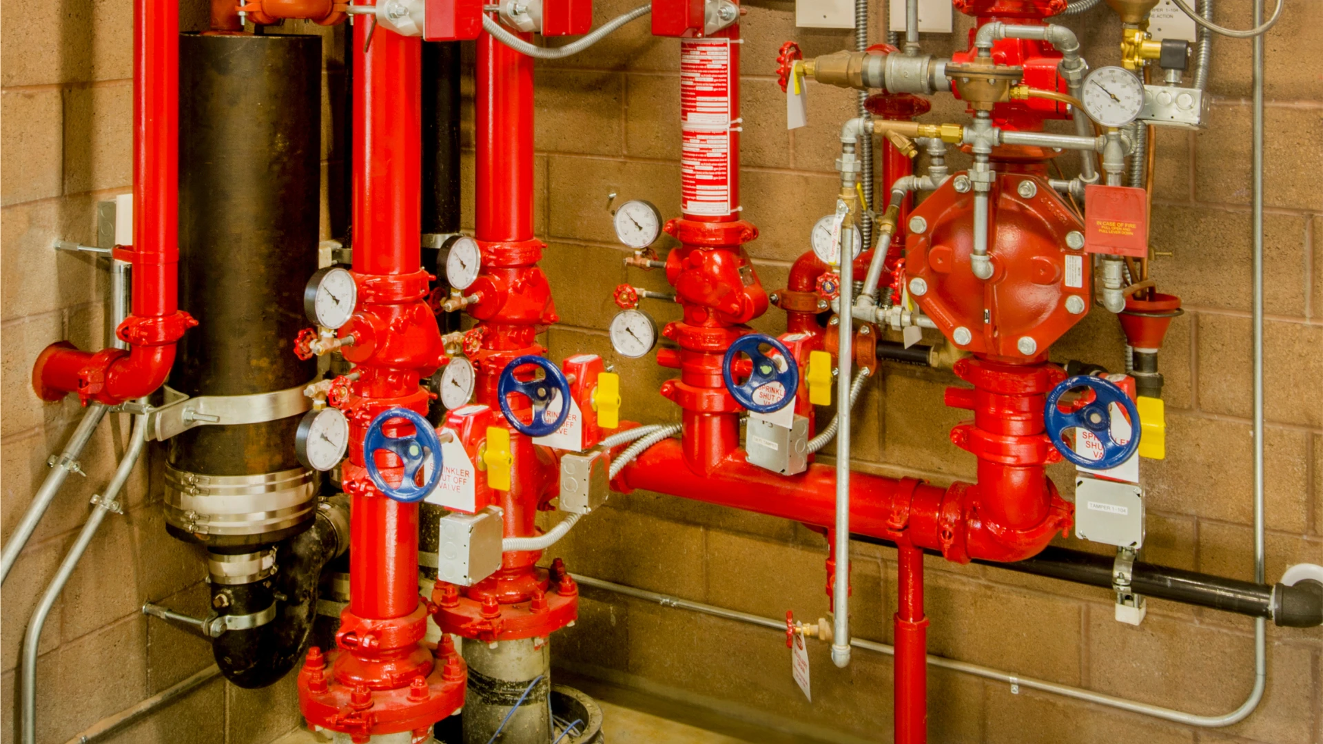 ISAK fire suppression installation
