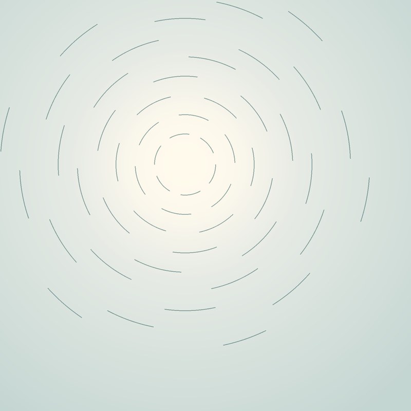 Soft rings dissolving into light