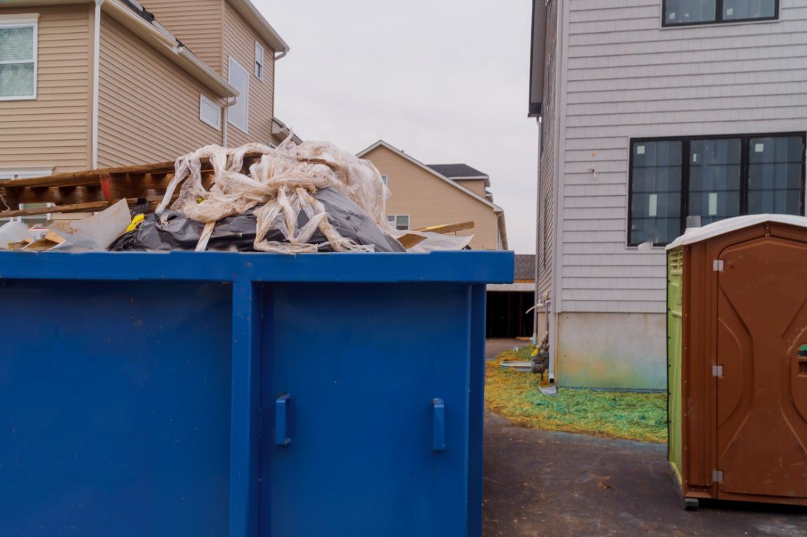 residential construction dumpster